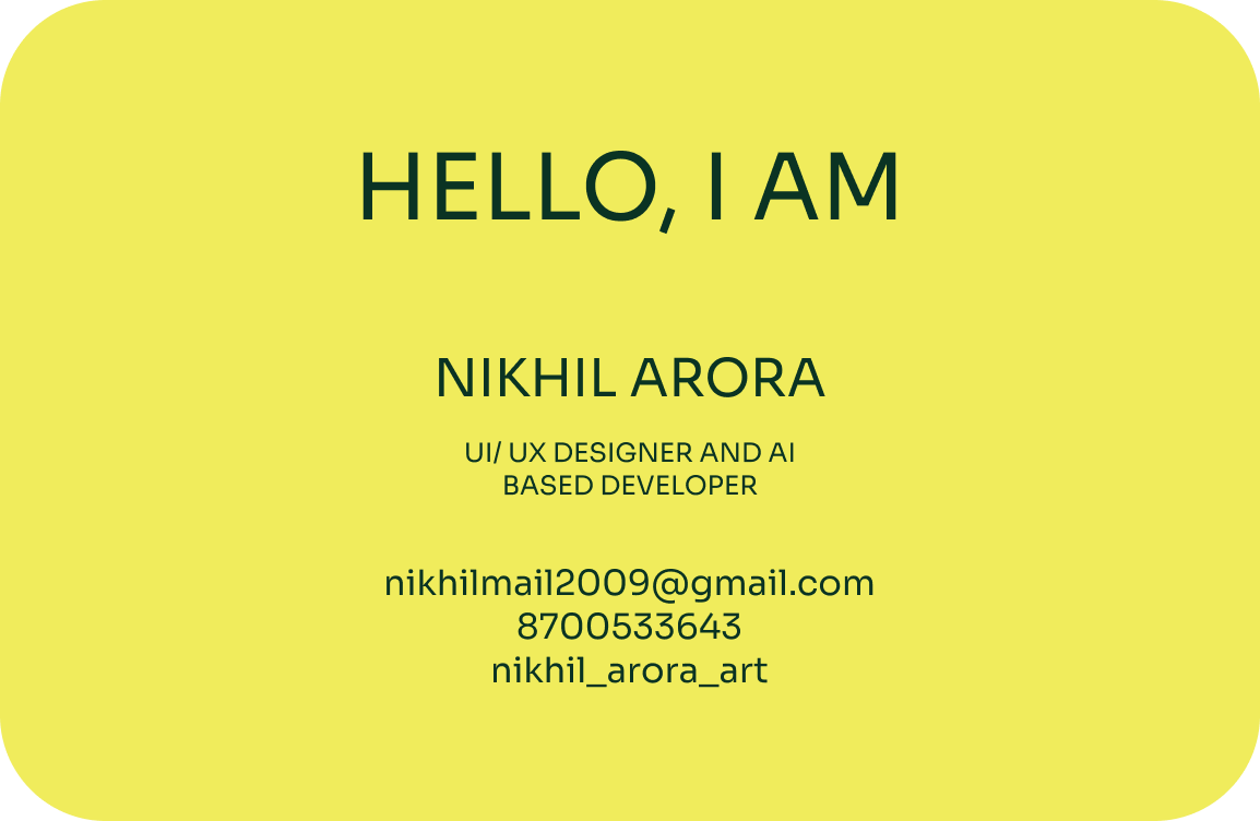 Contact card