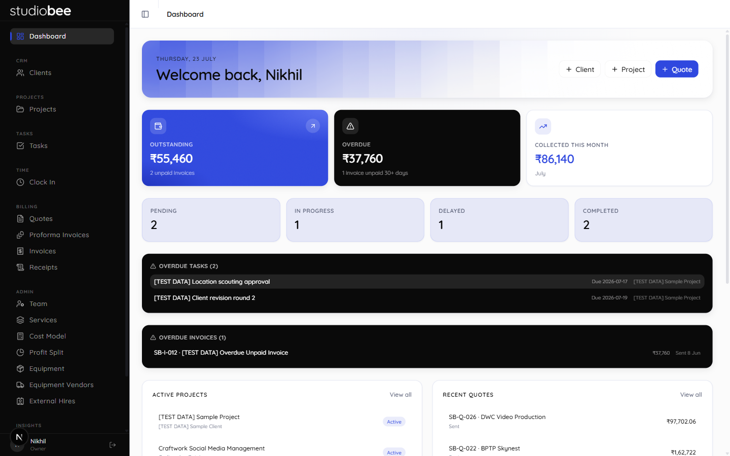 Dashboard