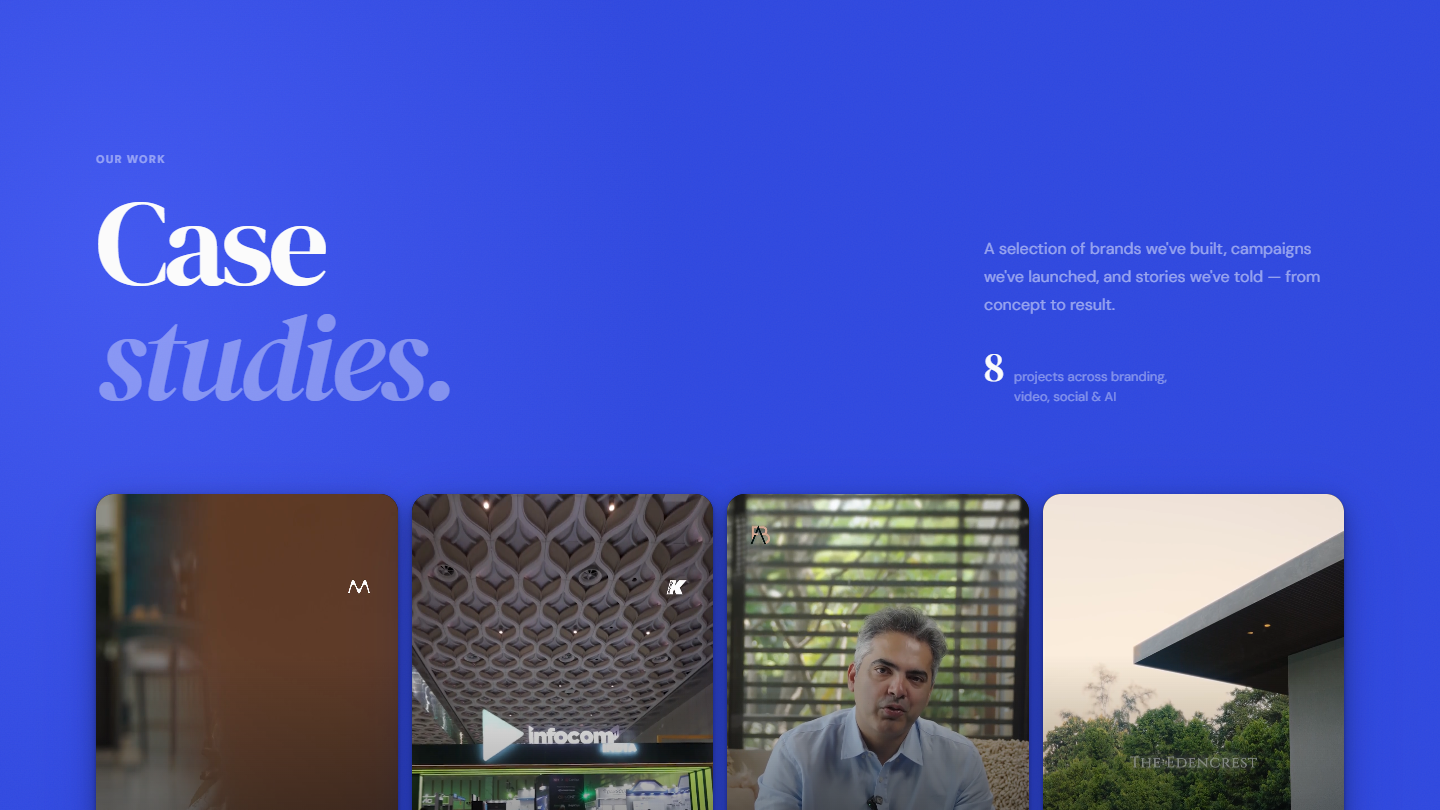Case studies - page header